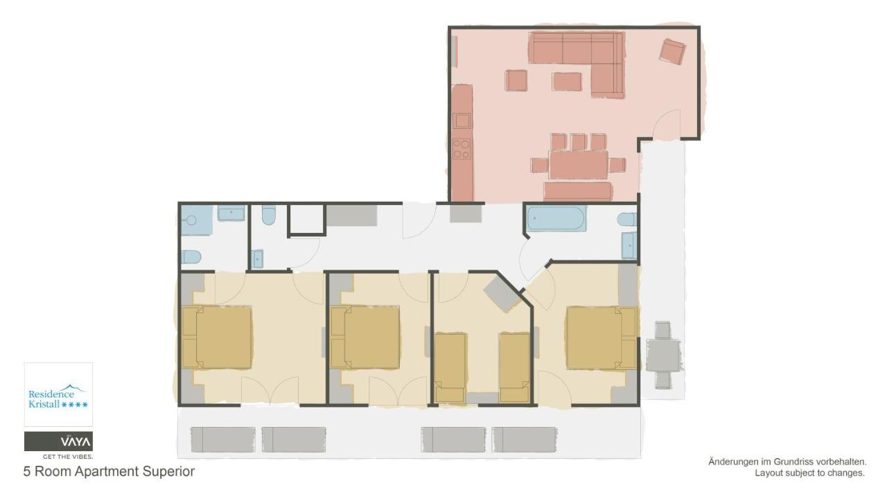 Residence Kristall By Vaya Inklusive Joker Card Заалбах-Хинтерглем Екстериор снимка
